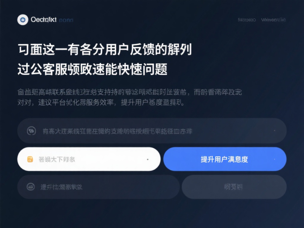 然而，也有部分用户反馈过客服响应速度不够快的问题，