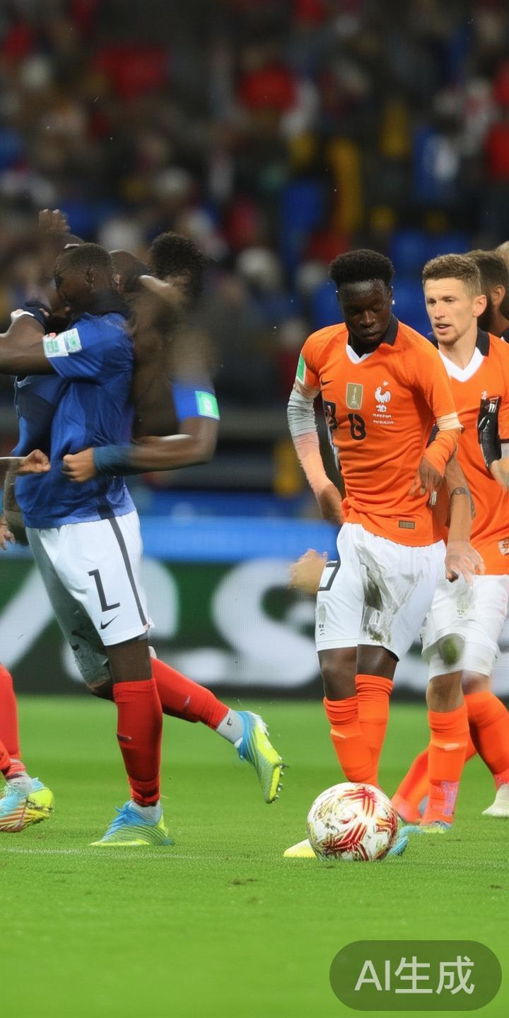 然而法国队也不甘示弱，逐渐调整战术，加强中场控制，